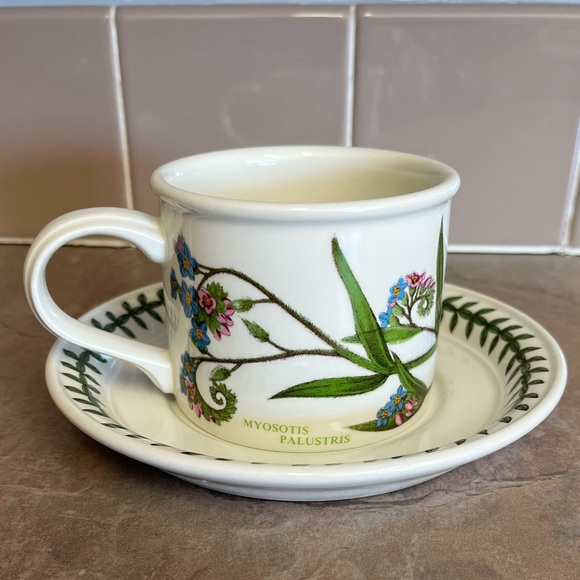 Portmeirion Other - Portmeirion Botanic Garden Mug and Saucer Set. Myosotis Palustris. Forget-Me-Not